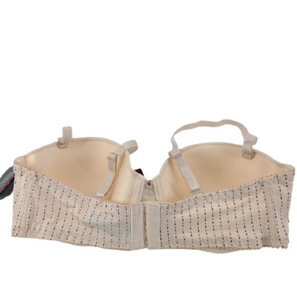 Secret Lace Micro Printed Lace Underwire Bra 34D - Picture 3 of 6